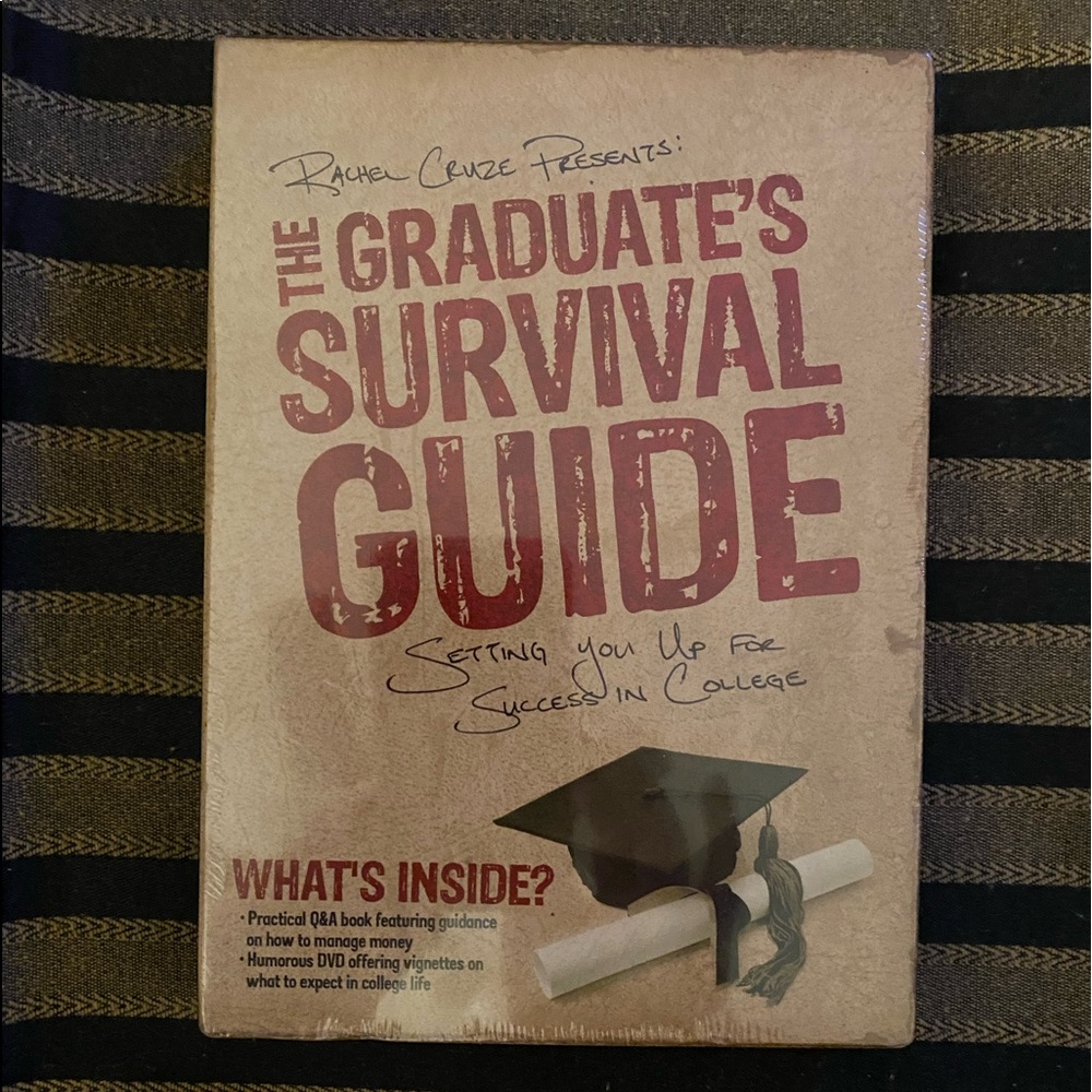 THE GRADUATE’S SURVIVAL GUIDE by Rachel Cruze and Dave Ramsey BOOK and DVD